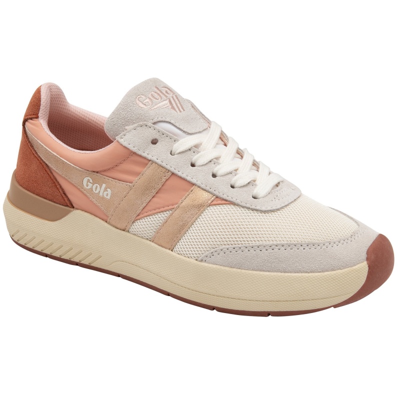 Basket Gola Classics Mirror Femme Blanche | 6320-WSLIO