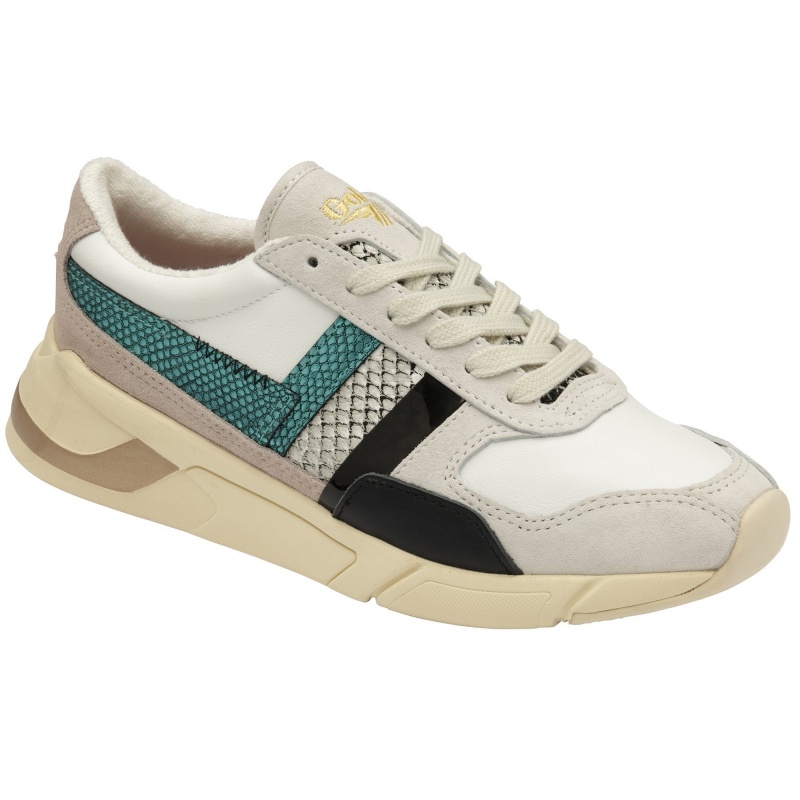 Basket Gola Classics Mode Femme Blanche | 9265-DVZOM