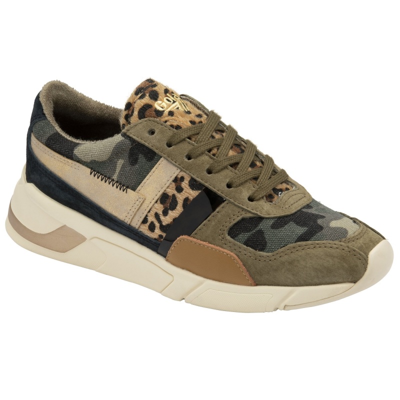 Basket Gola Classics Mode Femme Camouflage | 4302-IAOVG