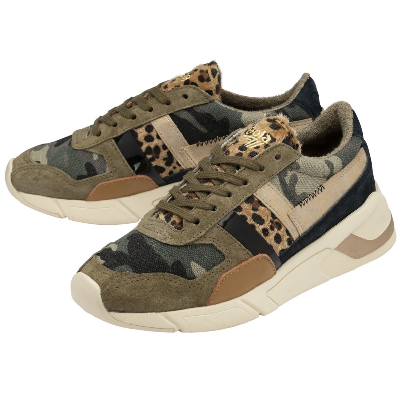 Basket Gola Classics Mode Femme Camouflage | 4302-IAOVG