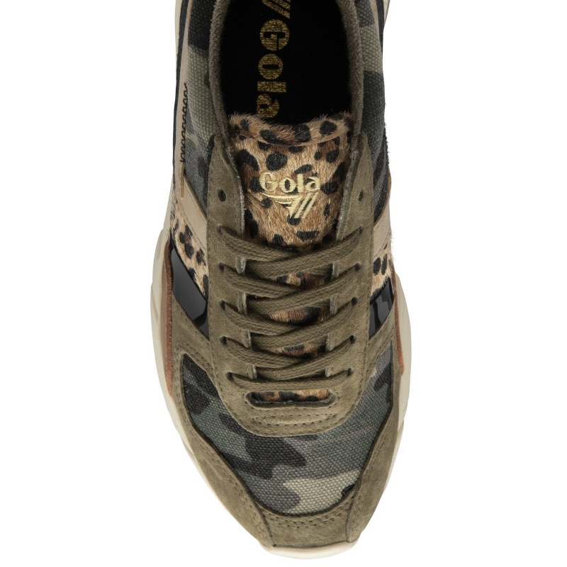 Basket Gola Classics Mode Femme Camouflage | 4302-IAOVG