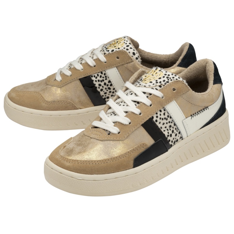 Basket Gola Classics Mode Femme Doré | 3985-QDAHV