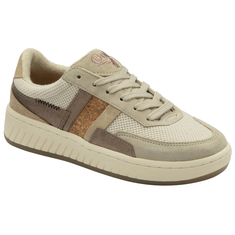 Basket Gola Classics Mode Femme Marron | 8349-PHLRX