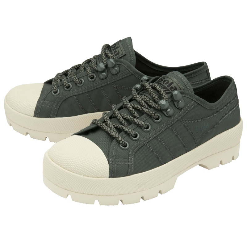 Basket Gola Classics Peak Hiker Femme Blanche | 0248-LZWCE