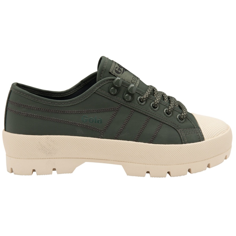 Basket Gola Classics Peak Hiker Femme Blanche | 0248-LZWCE