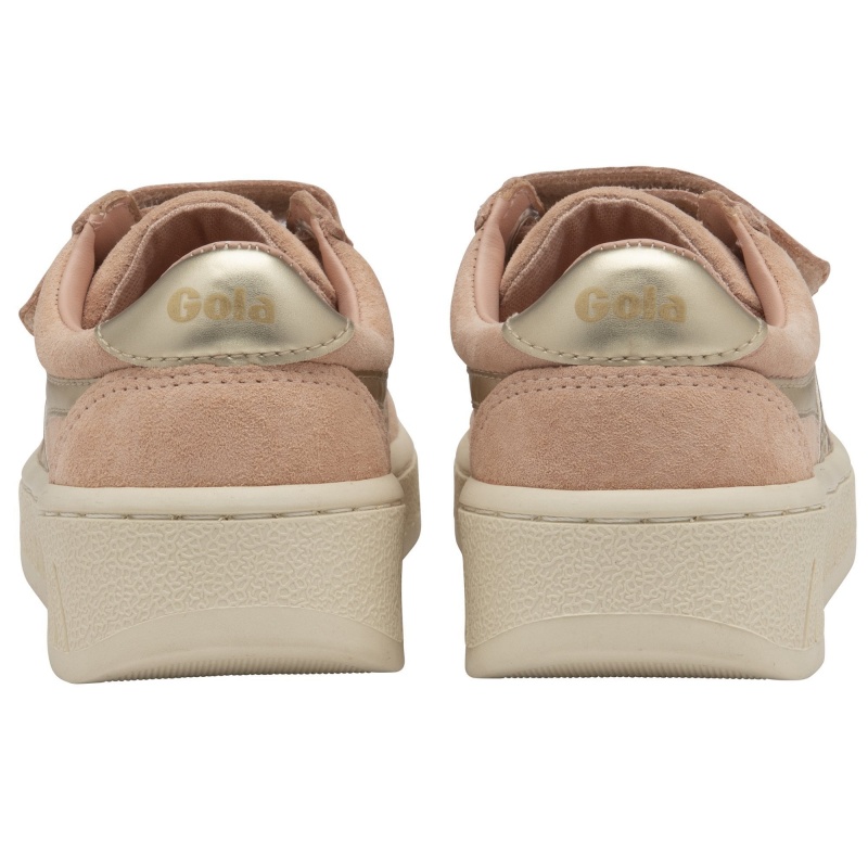 Basket Gola Classics Pearl Brides Enfant Rose | 4362-DQPFH