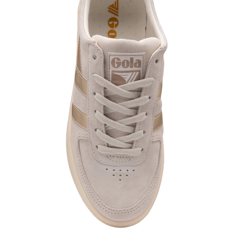 Basket Gola Classics Pearl Femme Blanche | 2756-GXTEN