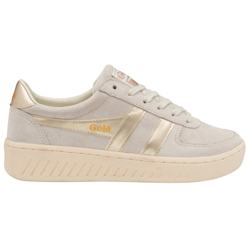 Basket Gola Classics Pearl Femme Blanche | 2756-GXTEN