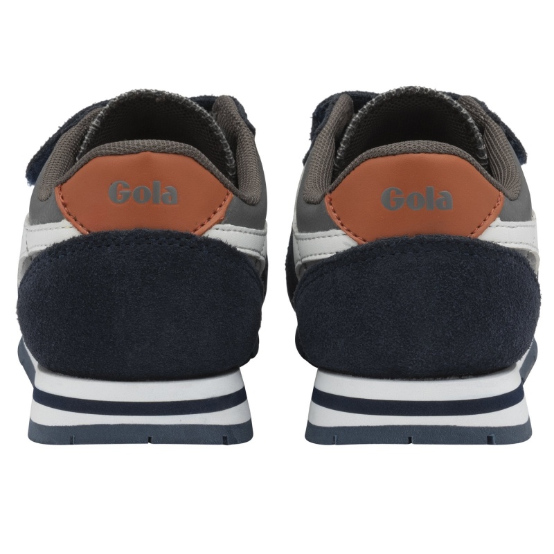 Basket Gola Classics Pure Brides Enfant Grise | 2158-VBMNX