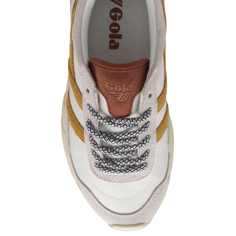 Basket Gola Classics Pure Femme Blanche | 7921-HTFNR