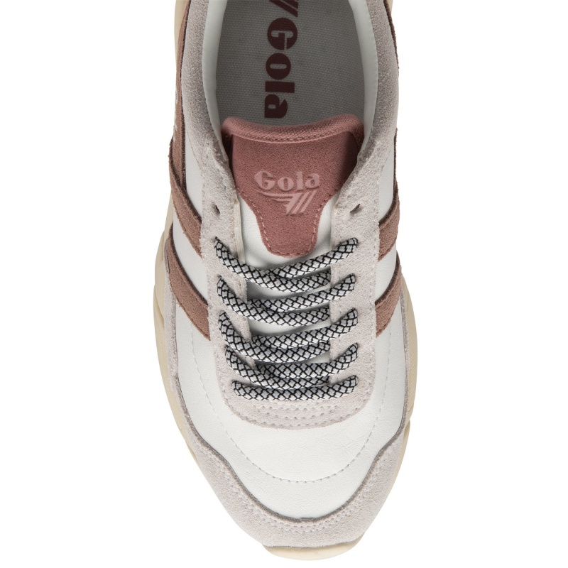 Basket Gola Classics Pure Femme Blanche | 6321-POABM