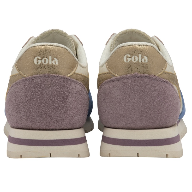 Basket Gola Classics Quadrant Femme Blanche | 3526-WBVHY