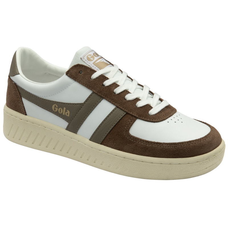 Basket Gola Classics Quadrant Homme Blanche | 1429-NAXIR