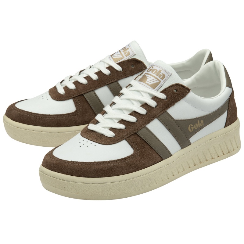 Basket Gola Classics Quadrant Homme Blanche | 1429-NAXIR