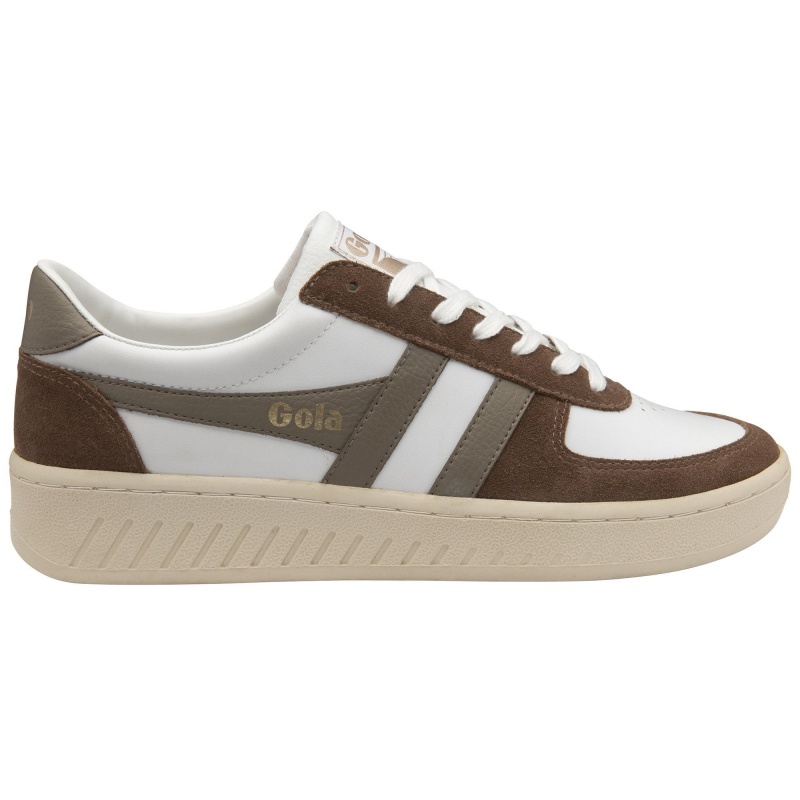 Basket Gola Classics Quadrant Homme Blanche | 1429-NAXIR