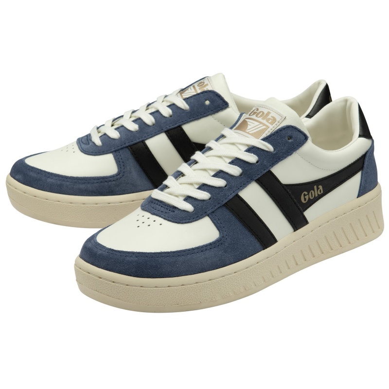 Basket Gola Classics Quadrant Homme Blanche | 3018-QOHCY