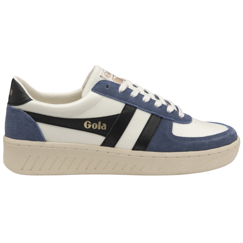 Basket Gola Classics Quadrant Homme Blanche | 3018-QOHCY