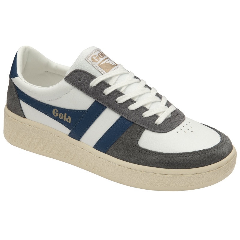 Basket Gola Classics Quadrant Homme Blanche | 0426-PNYXH