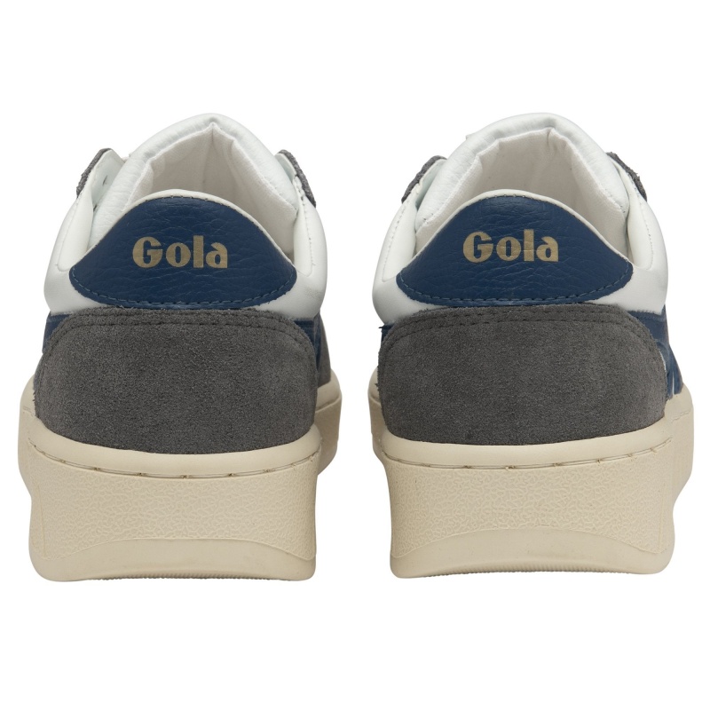 Basket Gola Classics Quadrant Homme Blanche | 0426-PNYXH