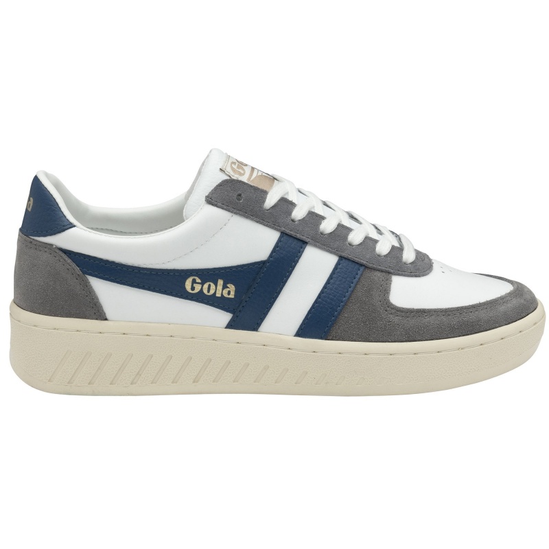 Basket Gola Classics Quadrant Homme Blanche | 0426-PNYXH