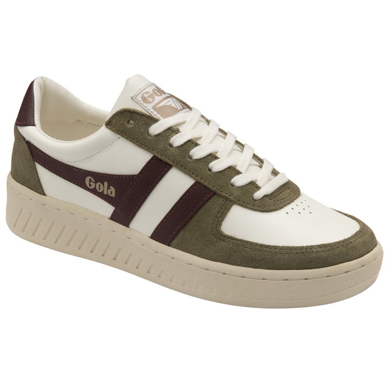 Basket Gola Classics Quadrant Homme Blanche | 4369-WLMJV