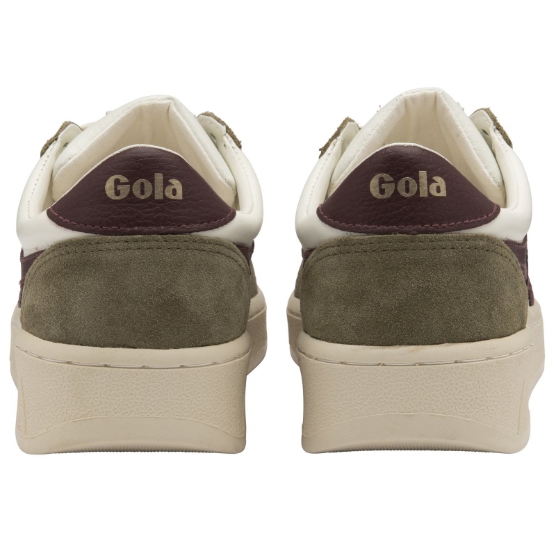 Basket Gola Classics Quadrant Homme Blanche | 4369-WLMJV