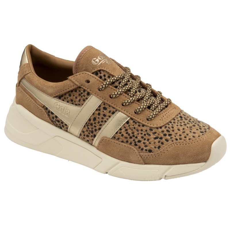 Basket Gola Classics Savanna Femme Marron | 5278-YNDPI