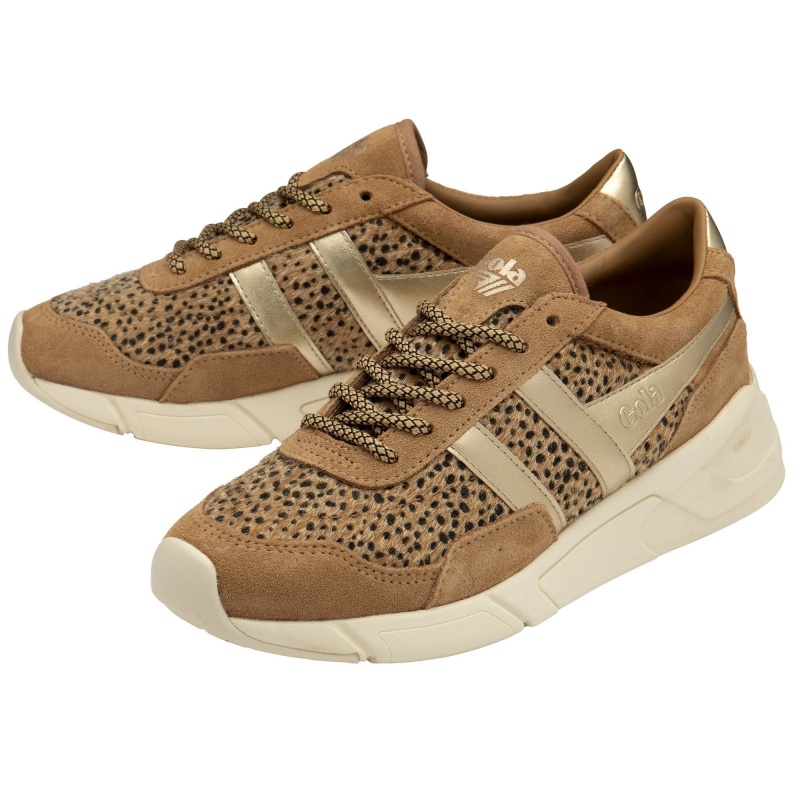 Basket Gola Classics Savanna Femme Marron | 5278-YNDPI