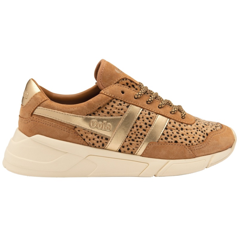 Basket Gola Classics Savanna Femme Marron | 5278-YNDPI