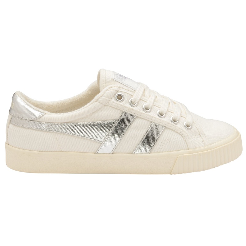 Basket Gola Classics Tennis Femme Blanche | 8920-OEUGX