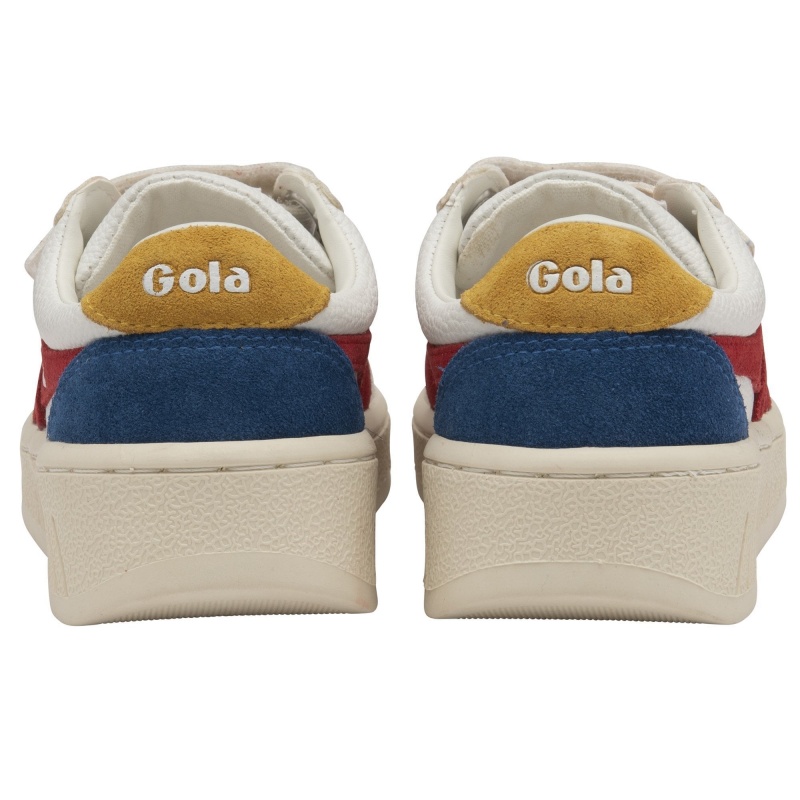 Basket Gola Classics Trident Brides Enfant Blanche | 5194-EWNHX