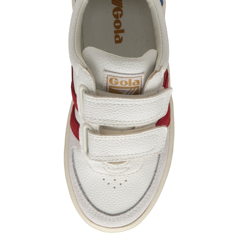 Basket Gola Classics Trident Brides Enfant Blanche | 5194-EWNHX