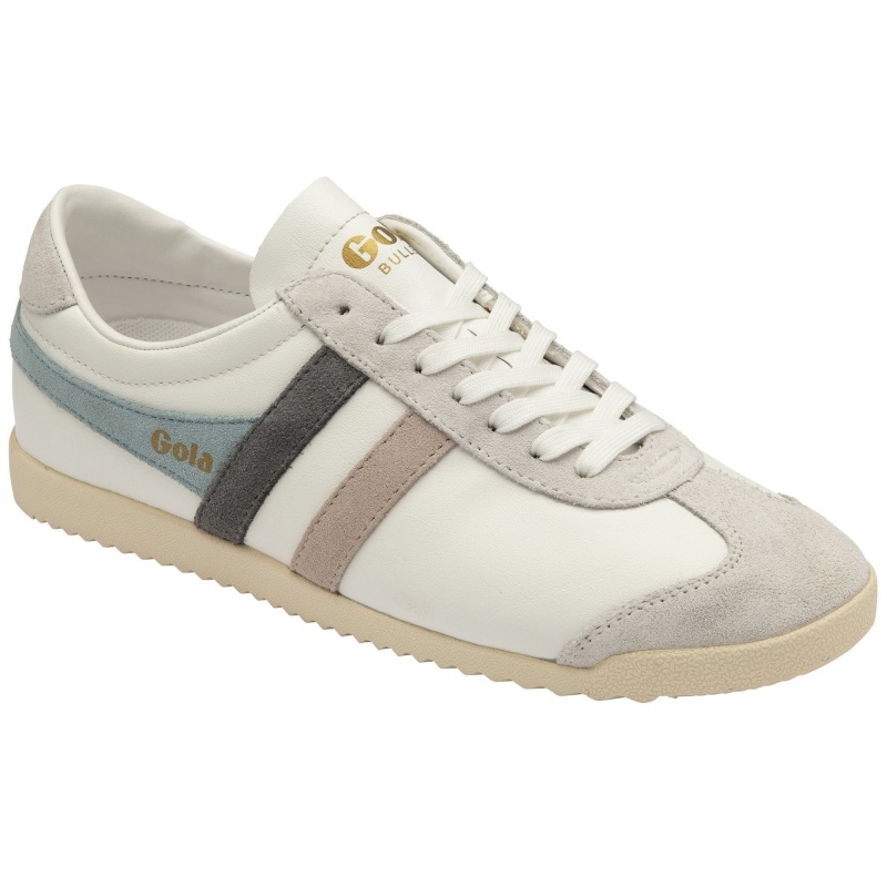 Basket Gola Classics Trident Femme Blanche | 4568-TCIPX