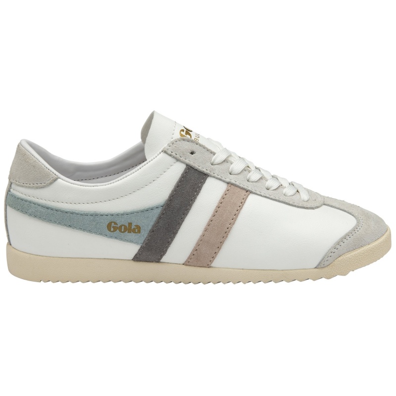 Basket Gola Classics Trident Femme Blanche | 4568-TCIPX