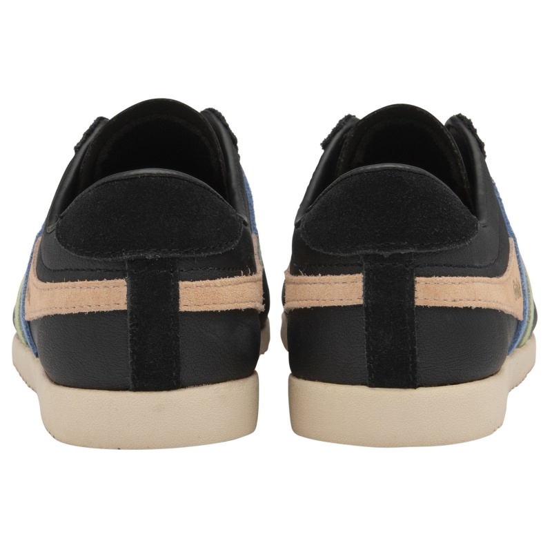 Basket Gola Classics Trident Femme Noir | 4728-SNHEP