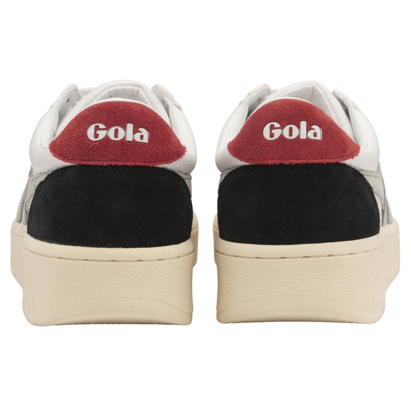 Basket Gola Classics Trident Homme Blanche | 3541-KSHYA