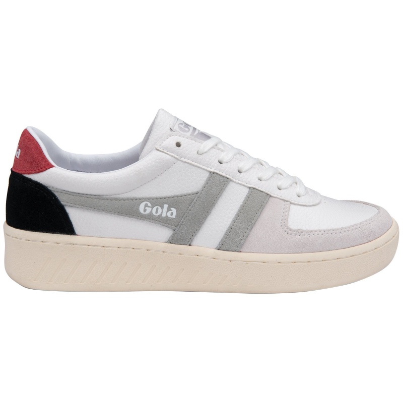 Basket Gola Classics Trident Homme Blanche | 3541-KSHYA