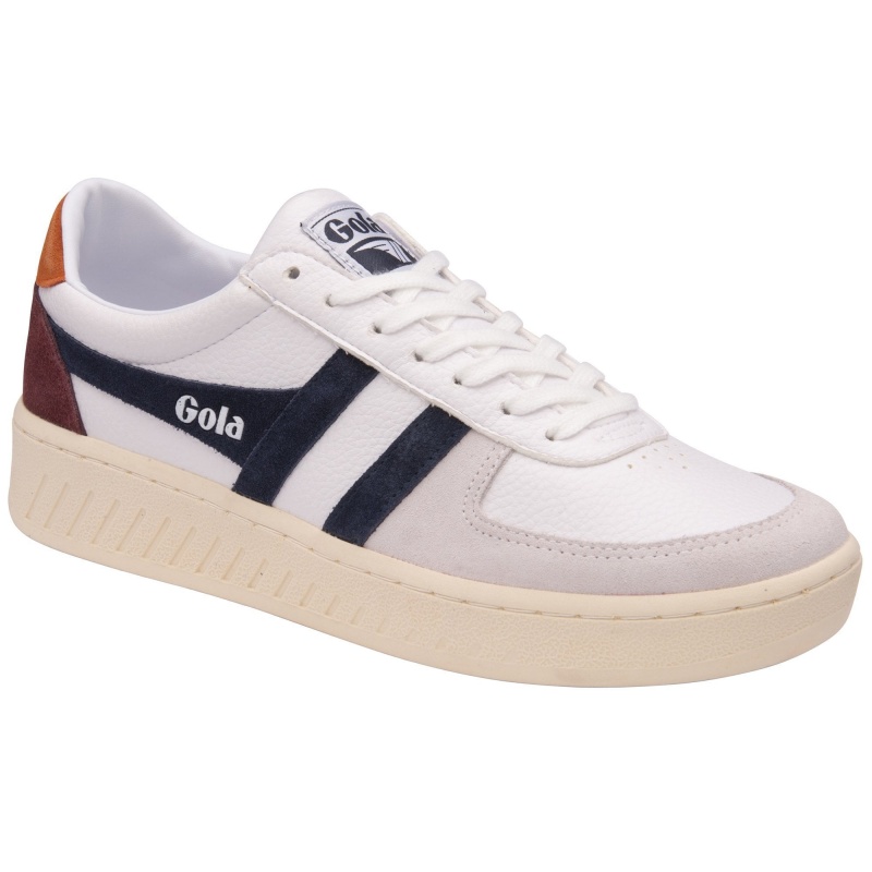 Basket Gola Classics Trident Homme Blanche | 3412-IXQMC