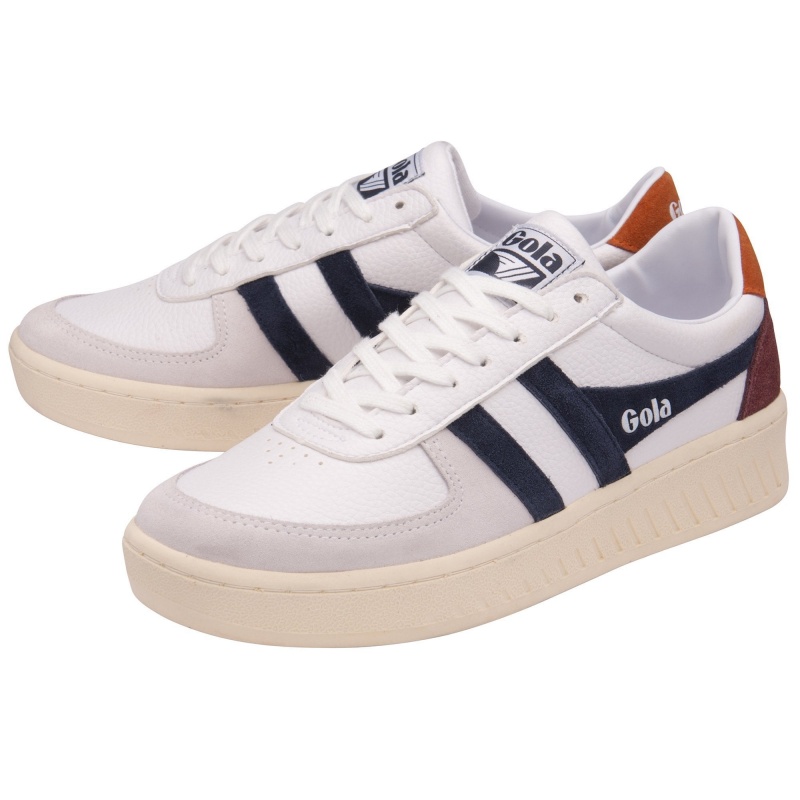 Basket Gola Classics Trident Homme Blanche | 3412-IXQMC