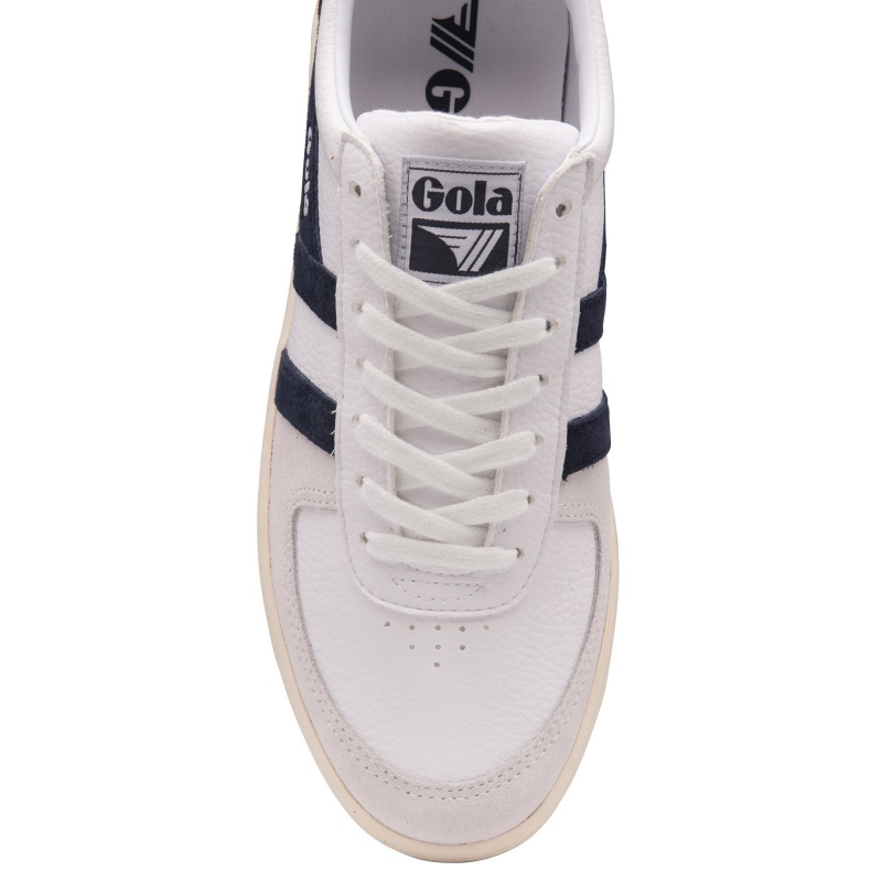 Basket Gola Classics Trident Homme Blanche | 3412-IXQMC