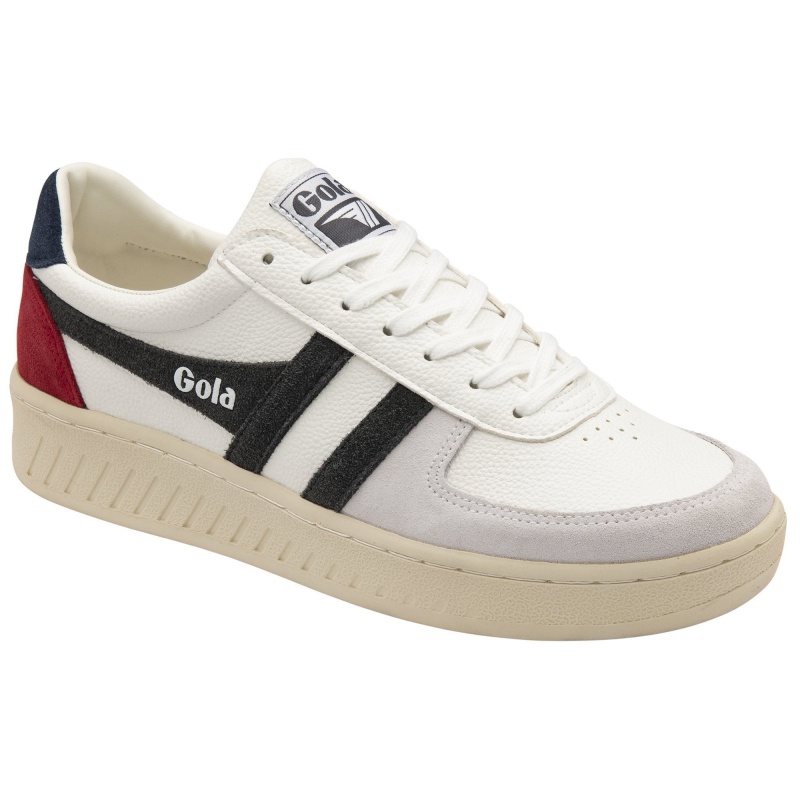 Basket Gola Classics Trident Homme Blanche | 0952-IRNHS