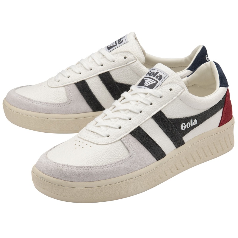 Basket Gola Classics Trident Homme Blanche | 0952-IRNHS