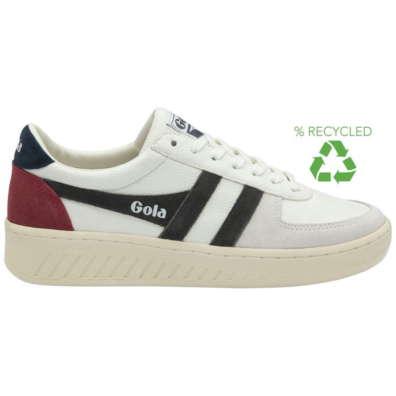 Basket Gola Classics Trident Homme Blanche | 0952-IRNHS