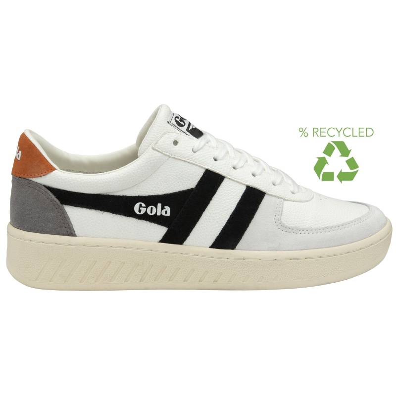 Basket Gola Classics Trident Homme Blanche | 5370-QBMYK