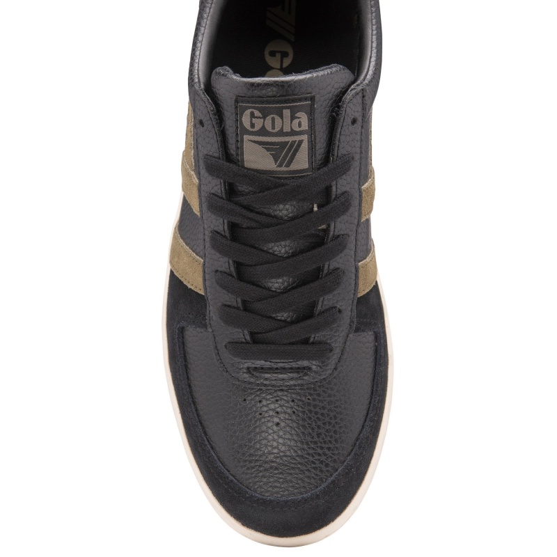 Basket Gola Classics Trident Homme Noir | 5824-IMRCW