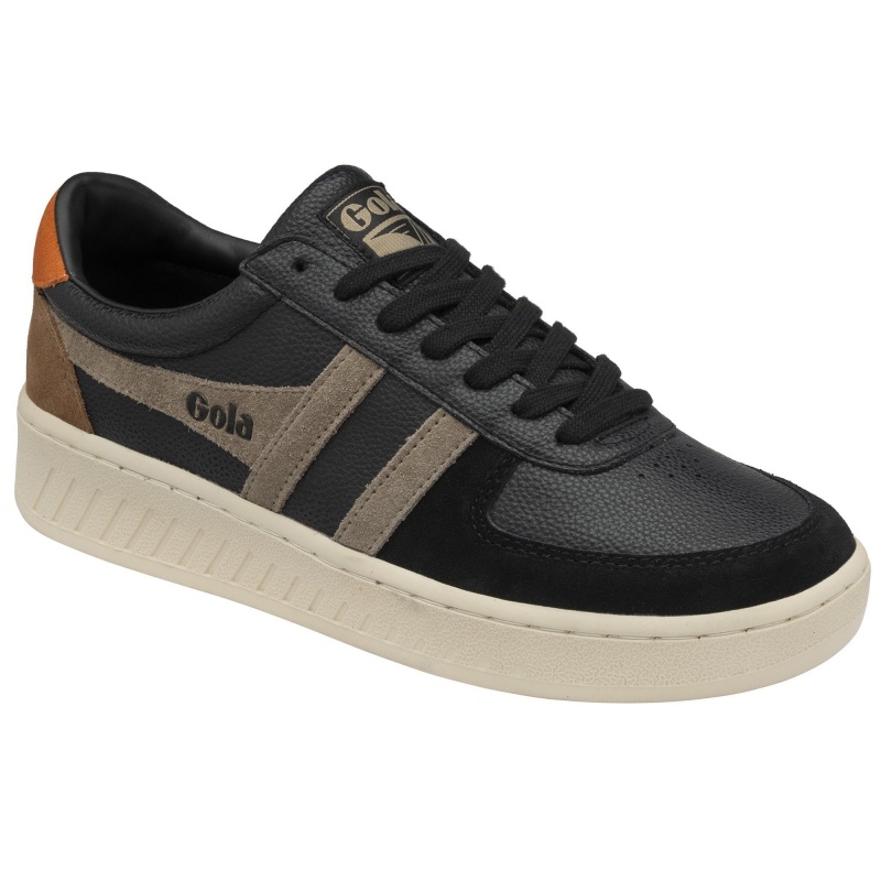 Basket Gola Classics Trident Homme Noir | 0791-YXUKH