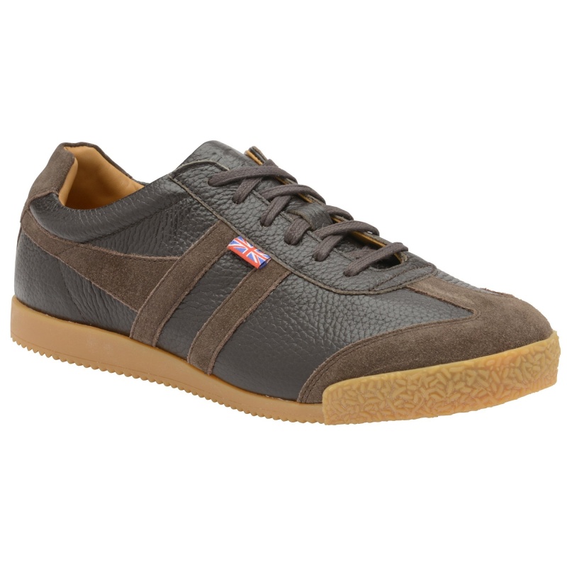 Basket Gola Made in England Homme Marron | 3042-GQHXV