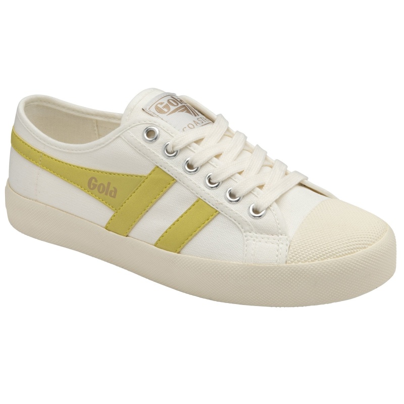 Basket Gola Vegan Classics Femme Blanche | 4583-SNWZO