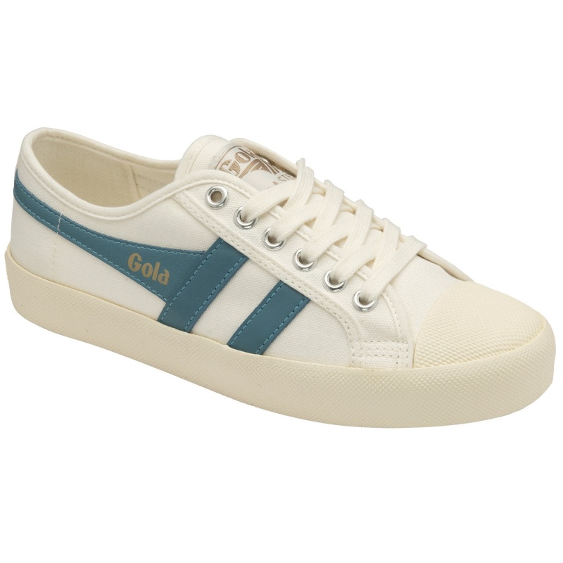 Basket Gola Vegan Classics Femme Blanche | 4362-HYMOC