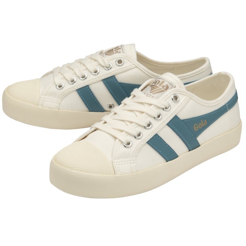 Basket Gola Vegan Classics Femme Blanche | 4362-HYMOC